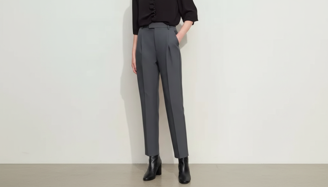 Wrinkle-Resistant Pencil Pants for Women: Work to Travel